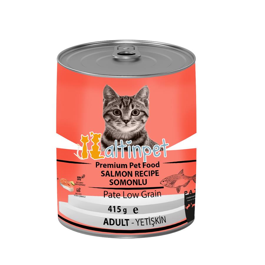 Somonlu Yaş Yetişkin Kedi Maması 415g x 12 Adet