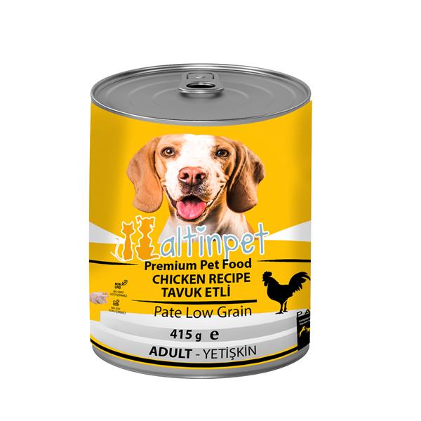 Tavuk Etli Yaş Yetişkin Köpek Maması 415g x 12 Adet