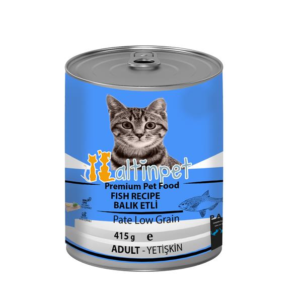 Balık Etli Yaş Yetişkin Kedi Maması 415g x 12 Adet